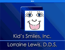Tablet Screenshot of kidssmilesinc.com